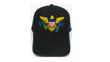 Load image into Gallery viewer, VI Flag Trucker Hat