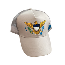 Load image into Gallery viewer, Gray VI Swag Trucker Hat