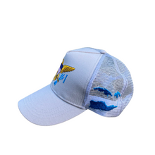 Load image into Gallery viewer, Gray VI Swag Trucker Hat
