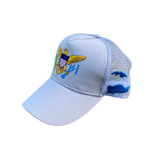 Load image into Gallery viewer, Gray VI Swag Trucker Hat